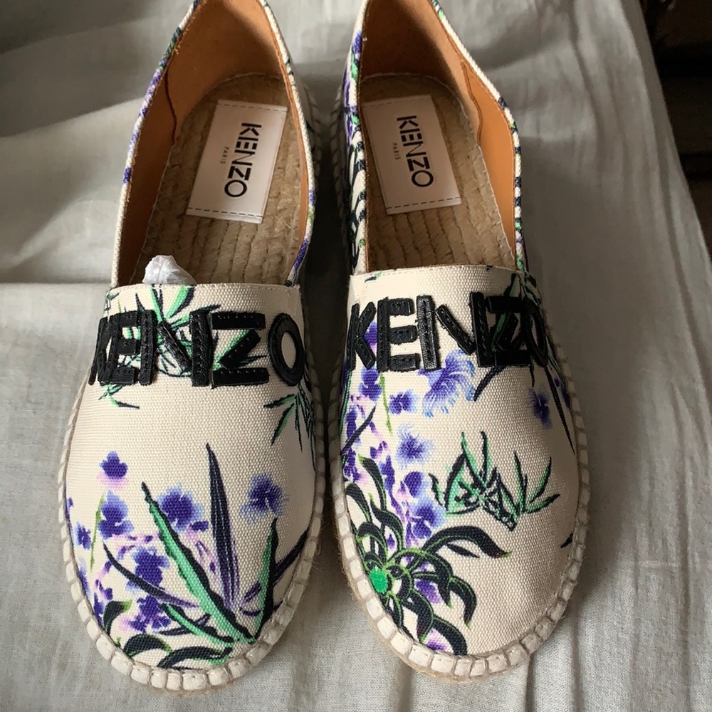 Sold!!!!!! kenzo canvas espadrilles in us 5.5